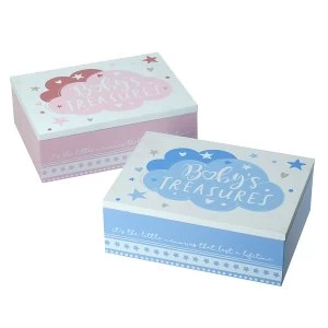 image of Baby Treasures Box Set of 2 By Heaven Sends