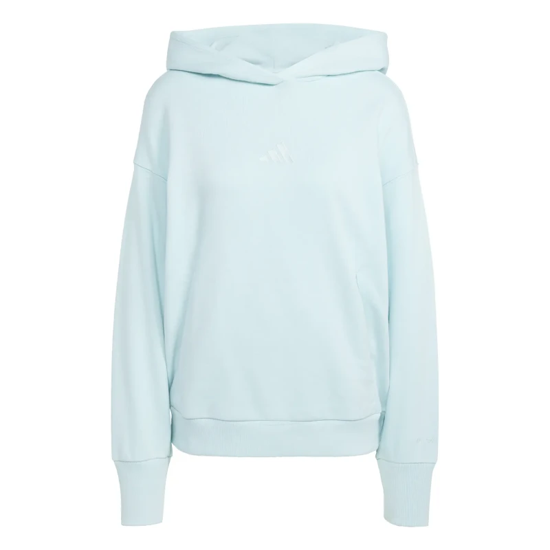 Image of Adidas Womens hooded sweatshirt adidas ALL Turquoise Female S