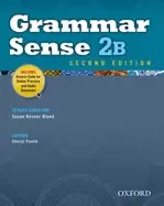 Image of grammar sense 2b student book with online practice access code card