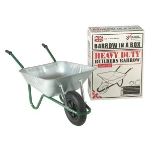 The Easiload 85L Galvanised Wheelbarrow