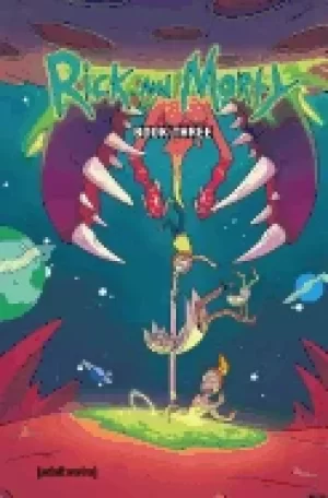 Image of rick and morty book three