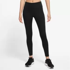 Image of Nike Dri-FIT Air Womens Mid-Rise 7/8 Leggings - Black