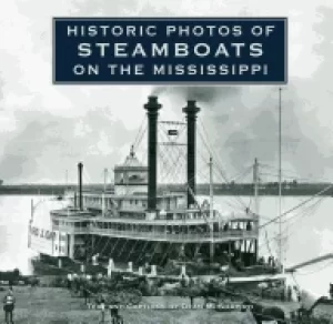 Image of historic photos of steamboats on the mississippi