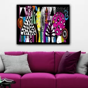Image of 21224651385_70100 Multicolor Decorative Canvas Painting