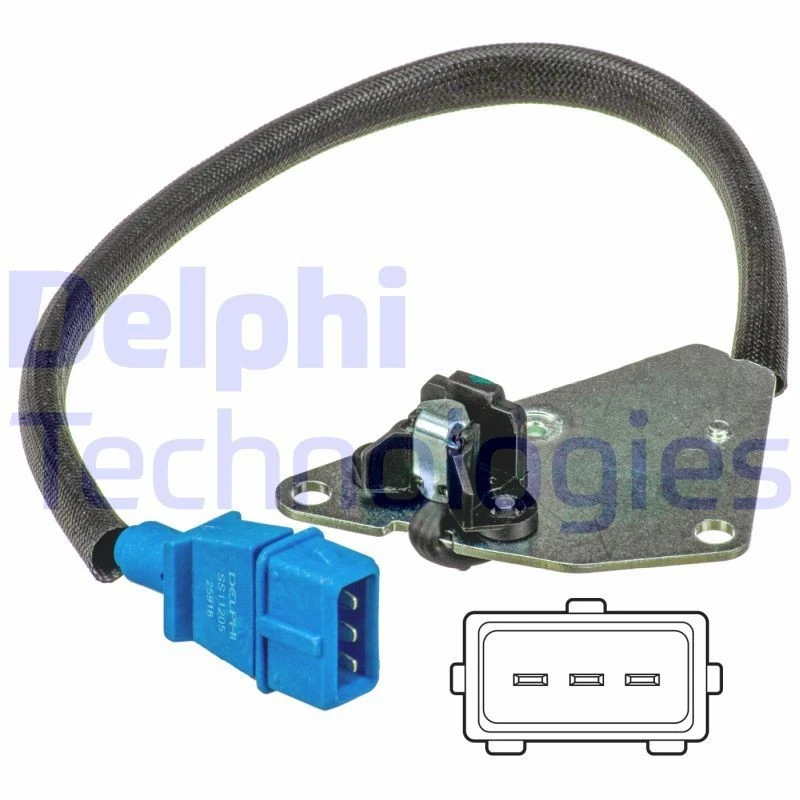 Image of DELPHI Camshaft position sensor DELPHI SS11205