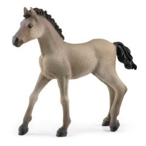 image of SCHLEICH Horse Club Criollo Definitivo Foal Toy Figure, 5 to 12 Years, Brown (13949)