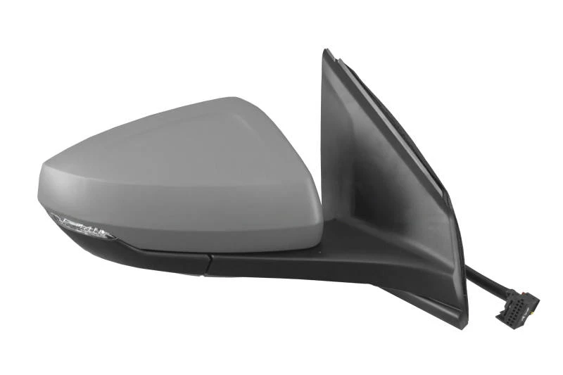 Image of PRASCO VG0257313 Wing mirror Right, Electric, Convex, primed Outside Mirror (50)