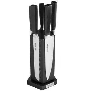 image of Viners Revolving Magnetic 6 Piece Knife Set