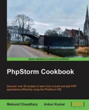 Image of Phpstorm Cookbook by Mukund Chaudhary Paperback