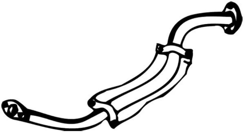 Image of VEGAZ MZR-39 Exhaust Pipe Centre, Length: 760mm Exhaust Pipe (17)