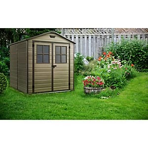 image of Keter Scala 6 x 8ft Plastic Shed