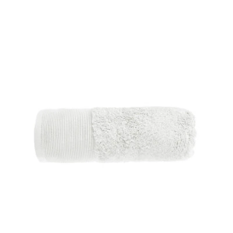 Image of Allure Bath Fashions Marlborough Bamboo Hand Towel - White