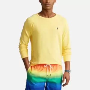 Image of Polo Ralph Lauren Mens Spa Terry Sweatshirt - Yellowfin - L