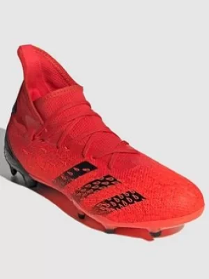 Image of Adidas Mens Predator 20.3 Firm Ground Football Boot, Red, Size 10, Men