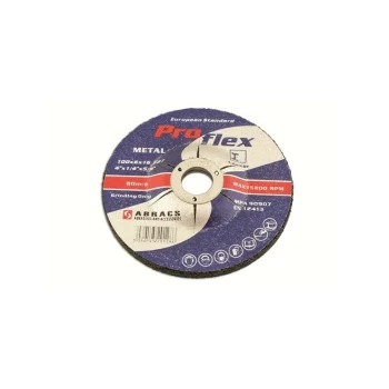 Image of Grinding Discs - Depressed Centre -100mm x 6.4mm - Box Qty 25 - 32193 - Abracs