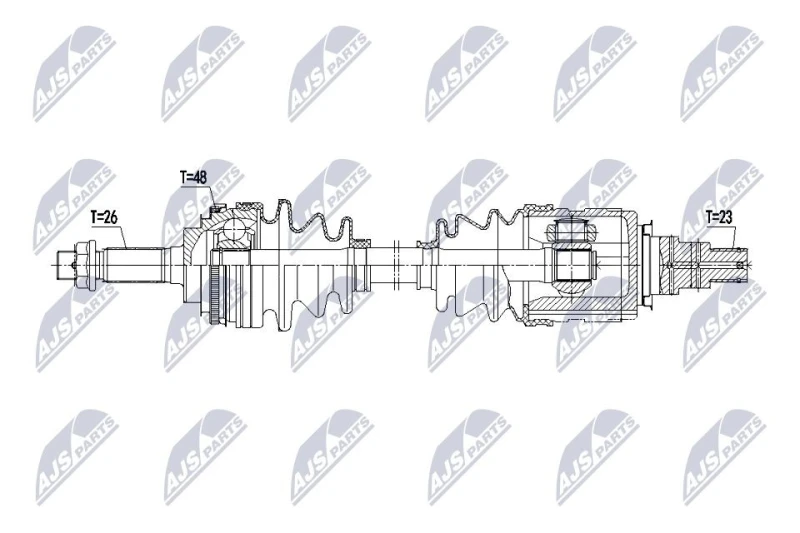 Image of NTY Drive shaft NTY NPW-TY-213