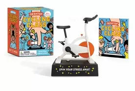 Image of desktop cycling class spin your stress away
