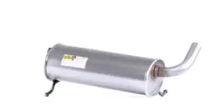 MTS Rear silencer 01.90350 End silencer,Rear exhaust silencer SUZUKI,JIMNY (FJ),JIMNY Gelandewagen offen (SN)