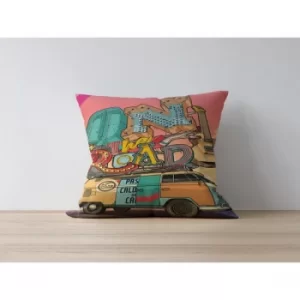 Image of a1057 Multicolor Cushion Cover