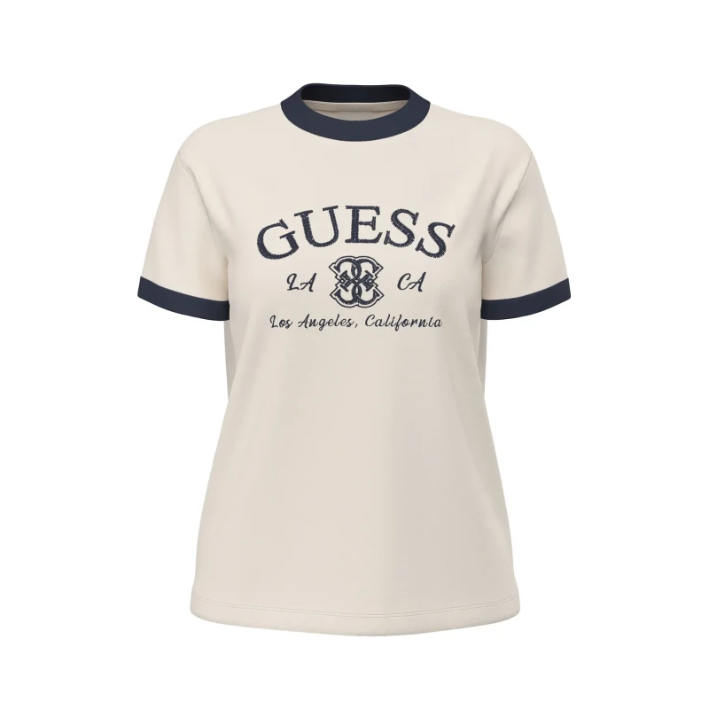 Image of Guess Womens T-Shirt Guess Hoshi Blanc Female S