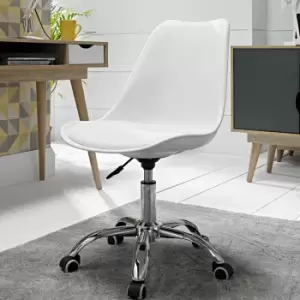 Image of LPD White Orsen Swivel Office Chair