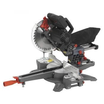 image of Sealey SMS216 Double Sliding Compound Mitre Saw 216mm