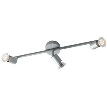 Image of Fan Europe Lighting - Fan Europe SPOT LED 3 Light Adjustable Spotlight Bars Silver 400lm 2700K 55x15cm