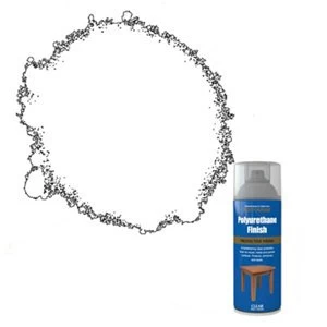 Image of Rust-Oleum Clear Matt Multi-surface Lacquer Spray Paint 400ml