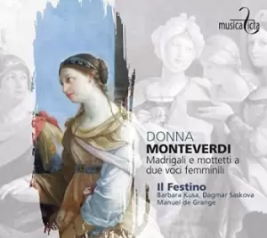 image of Monteverdi & Kapsberger - Donna - Monteverdi Madrigals CD