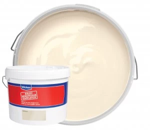 Image of Wickes Basic Matt Emulsion Paint - Magnolia 10L