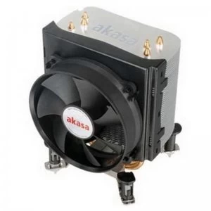 image of Akasa AK-968 X4 Universal Socket 92mm PWM 2500rpm Low Noise Fan CPU Cooler