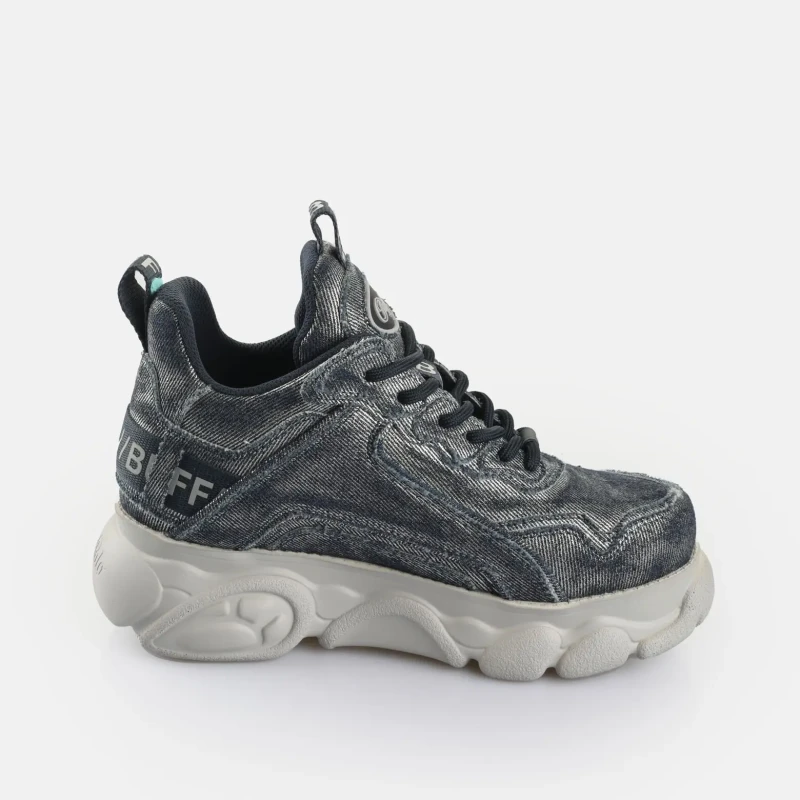 Image of Buffalo Womens Trainers Buffalo CLD Chai - Vegan Denim Bleu Female 40