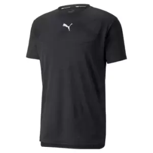 Puma Train Vent T-Shirt Mens - Black