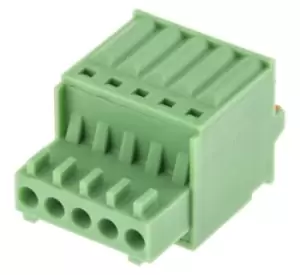 Phoenix Contact Fk-Mc 0,5/5-St-2,5 Terminal Block, Pluggable, 5Pos, 20Awg