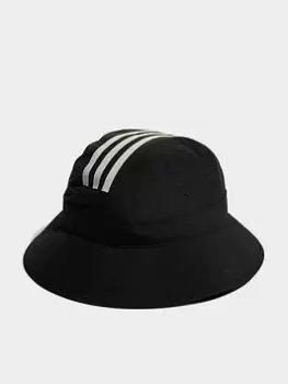 Image of adidas Future Icon Bucket Hat, Black/White, Size S/M, Men