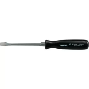 image of Mechanics Flat Head Screwdriver, 6.5MM Slotted Tip, 100MM Blade