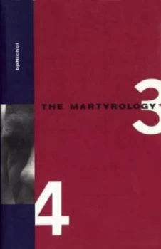 Image of Martyrology Books 3 and 4 by Bp Nichol Paperback
