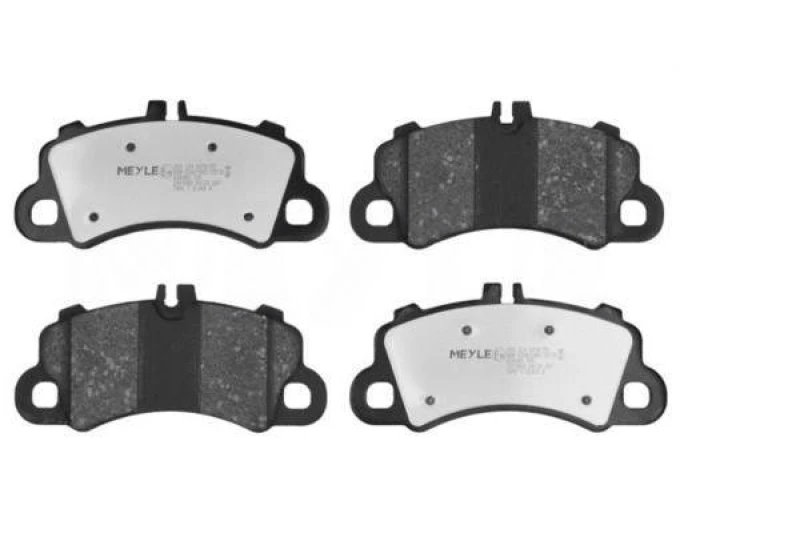 Image of MEYLE 025 224 6918/PD Brake pad set MEYLE-PD: Advanced performance and design. Front Axle, prepared for wear warning indicator Brake Pad Set,disc bra