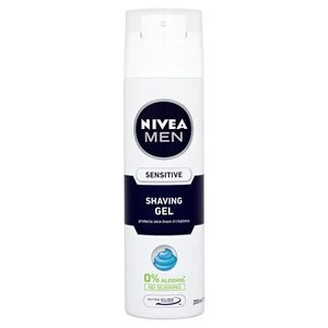 image of Nivea For Men Shaving Gel Smooth 200ml