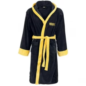 Rocky Italian Stallion Black Bathrobe