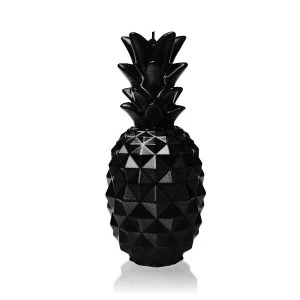 Image of Black Metallic Large Pineapple Candle