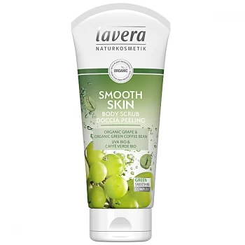 image of Lavera Organic Smooth Skin Body Scrub (Grape & Green Coffee Bean)