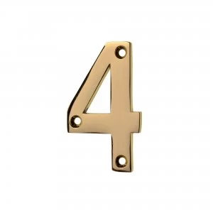 image of Wickes Door Number 4 - Brass