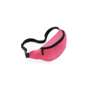 Adjustable Belt Bag (2.5 Litres) (Pack of 2) (One Size) (True Pink) - Bagbase