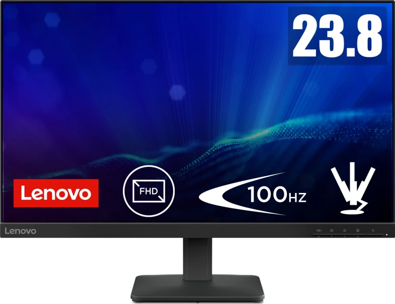 Image of Lenovo L24-4e 23.8" Full HD 100Hz Monitor - Black