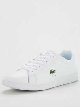 Image of Lacoste Carnaby Evo Trainers - White, Size 11, Men