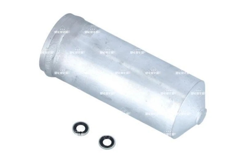 Image of NRF 33233 Receiver Drier EASY FIT Aluminium, with gaskets/seals Aluminium Dryer,air conditioning (851)