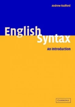 Image of English Syntax by Andrew Radford Paperback
