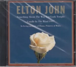 Image of Elton John Something About The Way You Look Tonight 1997 USA CD single 3145681082