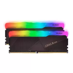 KLEVV CRAS X RGB 16GB kit (2x8GB) 3600MHz Gaming Memory DDR4-RAM XMP 2.0 High Performance